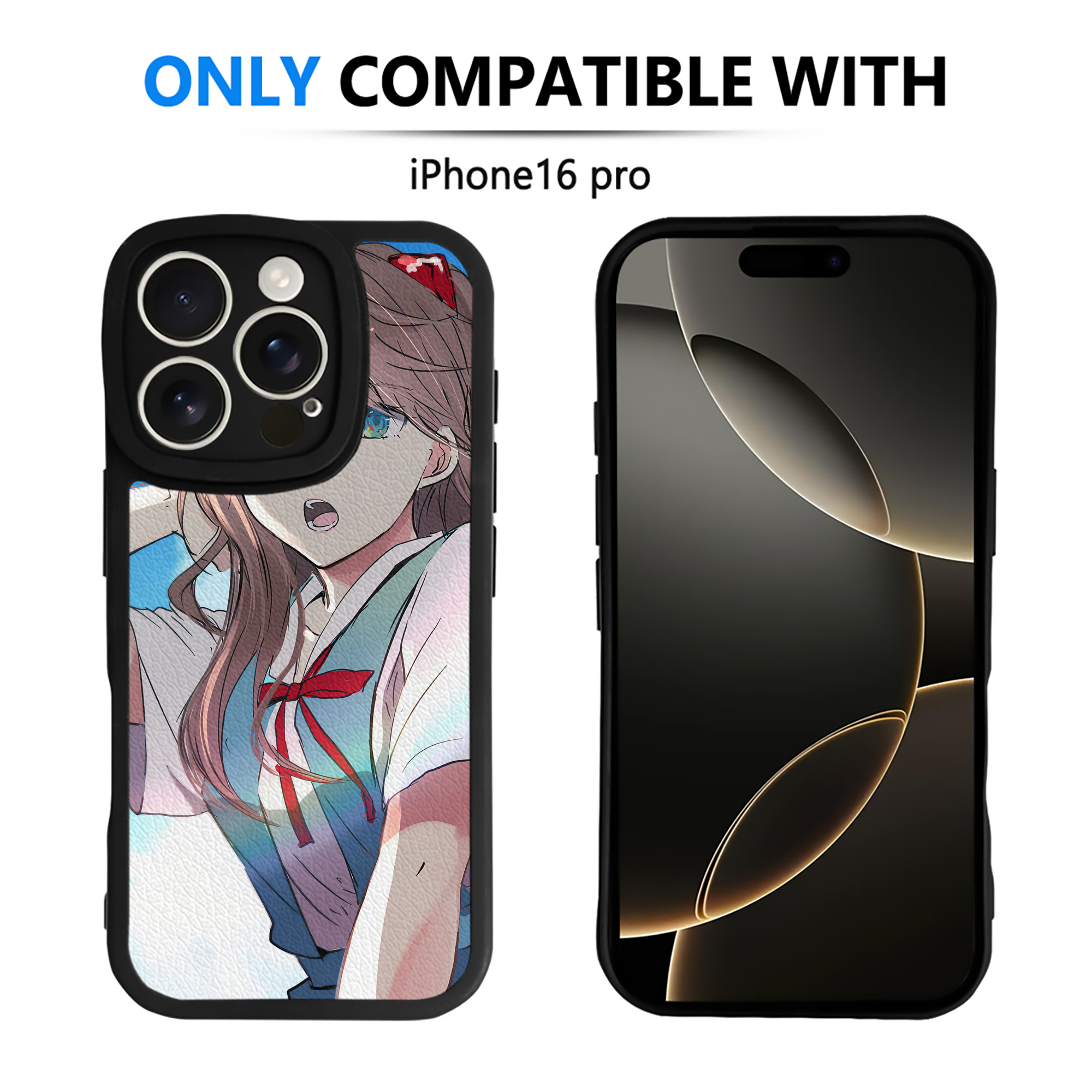 （画像用） EVA 新世紀エヴァンゲリオン 【iPhone 16シリーズ対応】シリコンスマホケース（レザー調） 材質：シリコン